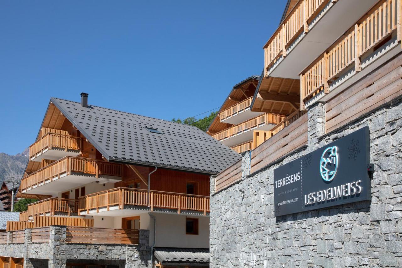 Terresens - Les Edelweiss Aparthotel Vaujany Eksteriør bilde