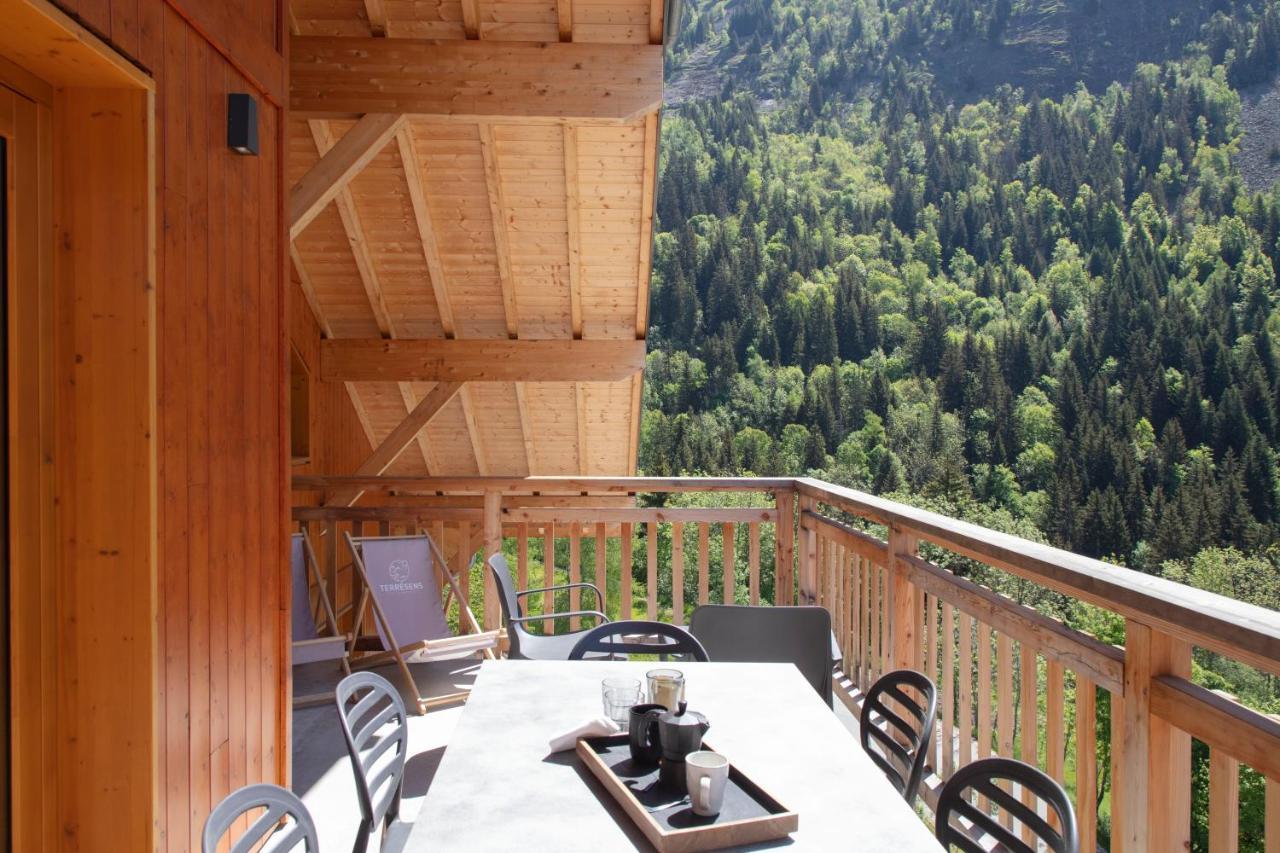 Terresens - Les Edelweiss Aparthotel Vaujany Eksteriør bilde